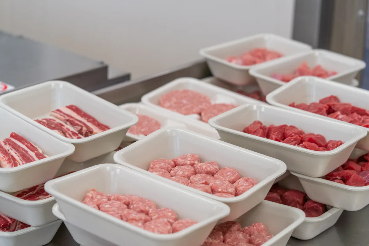 packaging carne vaschette in atm